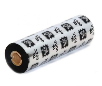 Zebra Ribbon 3200 Wax-Resin 110mmx74m