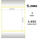 Zebra Z-Select 2000T 102mmx102mm 4-pack