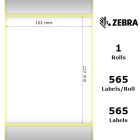 Zebra Z-Perform 1000T 102x76mm 12-pack