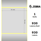 Zebra Z-Ultimate 7A 25x51mm