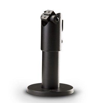 Grundstolpe i metall med DuraTilt-fäste, 120 mm hög, SpacePole