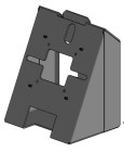 vaggmonterad-grundstolpe-med-duratilt-faste-for-kortterminaler,-spacepole