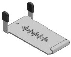 fastplatta-for-stativ-till-kortterminal,-verifone-vx-820,-spacepole-multigrip