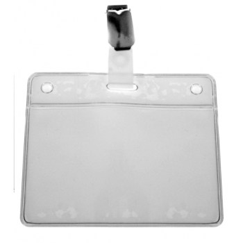korthallare-med-metallklamma,-mjuk-vinyl,-horisontell,-tva-runda-hal,-genomskinlig,-forpackning-100-st