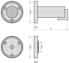 Vatten läckage sensor till Larm 5080