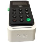 Zettle Reader 2 svart med vitt stativ
