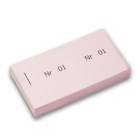 Biljettblock Rosa 10-pack