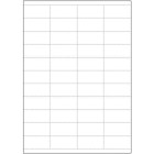 Hyllkantsetiketter A4-laserark 52x25,4mm