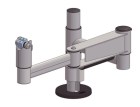 SpacePole, komplett stolpe, smal, med flerledad arm