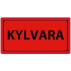 varningsetikett kylvara