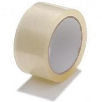 Packtejp PP 50mm 66m Transparent 36rlr
