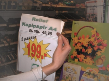 Plastficka till affischramar A4 5st