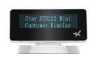STAR SCD222 Kunddisplay, Inkl. fot/stativ, 2 rader grafic
