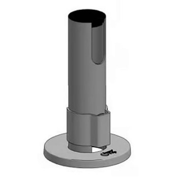 SpacePole Grundstolpe i metall 120mm hög