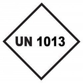 Farligt gods-etiketter UN 1013